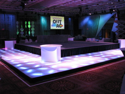 Surrounding the Stage